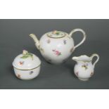 A Meissen bachelor's tea service,