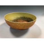 A Ruskin Pottery bowl,