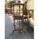 Near pair of Georgian style washstands, one measures 79x32, smaller 77x29cm