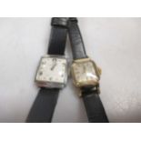 Two lady’s Omega wristwatches,