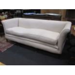 A 19 th century sofa, 220cm wide