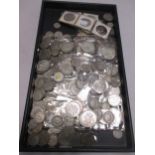 A quantity of GB post 1920 silver coinage to include 1/2 crowns - 3d, approx 75 oz