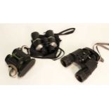 Three pairs of late 20th century binoculars: