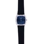 Piaget – A lady’s 18ct gold and diamond set wristwatch,