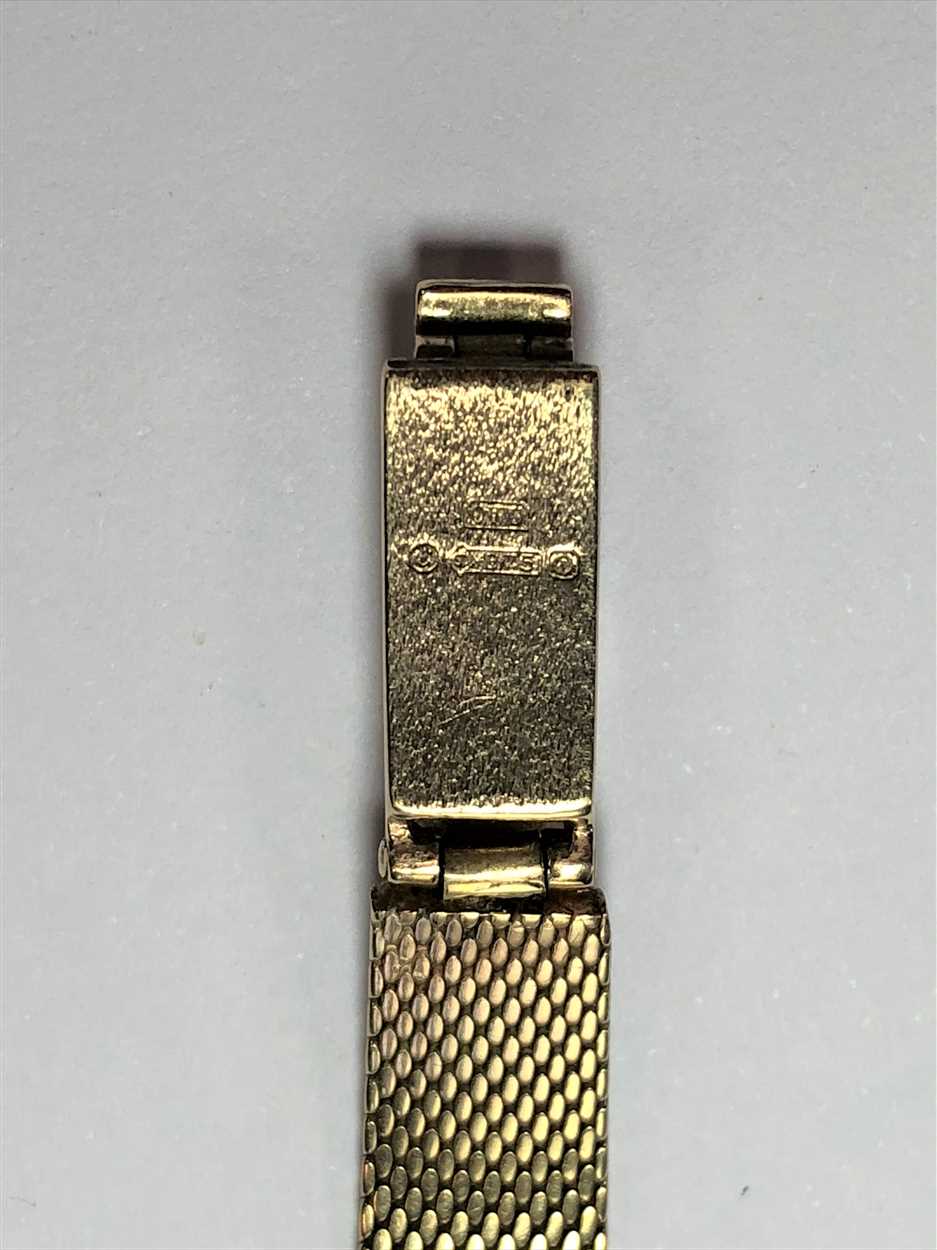 Tissot - A lady's 9ct gold wristwatch, - Image 6 of 8