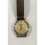 Longines - A gentleman's stainless steel wristwatch,