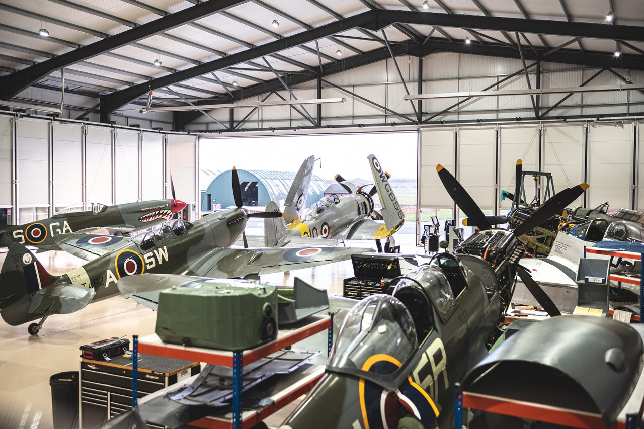 Behind the scenes tour of the Aircraft Restoration Company and a sit in a Spitfire Experience - Image 2 of 4