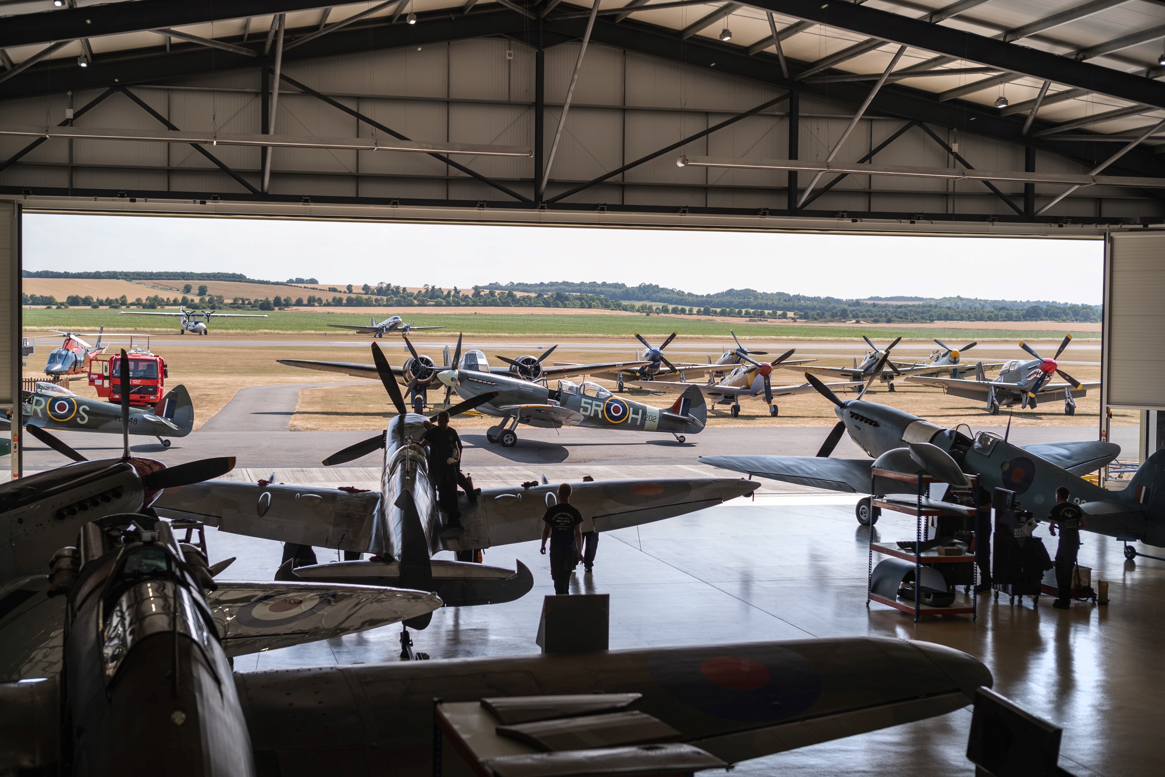 Behind the scenes tour of the Aircraft Restoration Company and a sit in a Spitfire Experience - Image 3 of 4