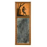 A Rowley Gallery marquetry mirror 'Piper Morning'