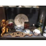 A quantity of assorted china and decorative items,