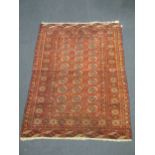 A Tekke Turkmen rug 162 x 111cm