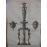 Three Piranesi engravings,