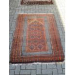 4 Beluchi rugs