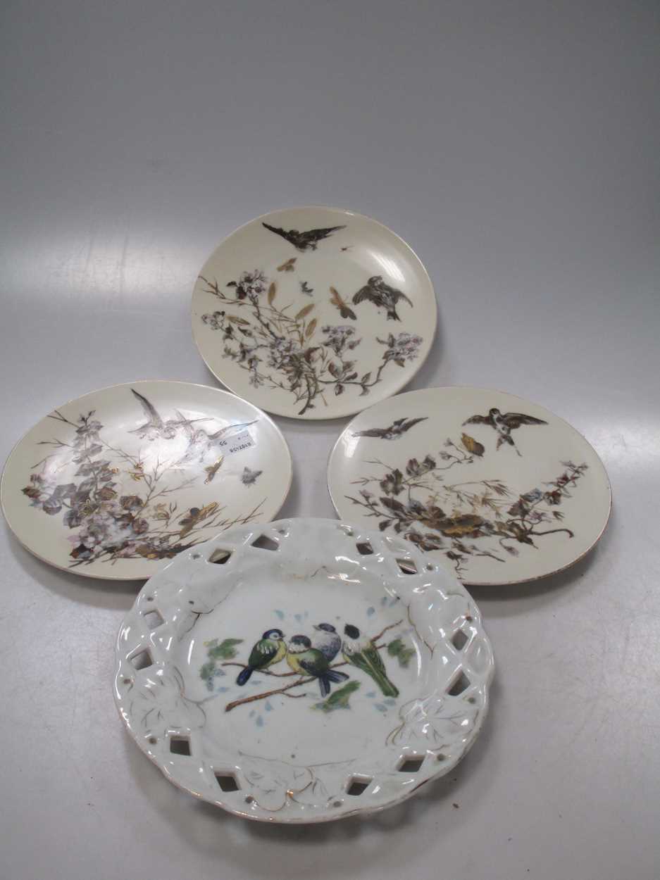 A small collection of silver and plated wares, a Studio Pottery bowl and cover on stand, a - Image 11 of 17