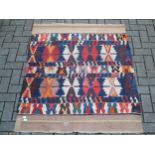 A small Kelim rug 140 x 114cm