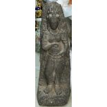 A Khmer 'tufa' figure,