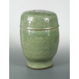 A Chinese celadon garden seat, Ming Dynasty, 16th century,