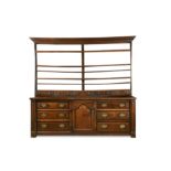 An oak dresser,