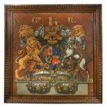 A George III Royal coat of arms,