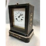 A French 19th century mantel clock,