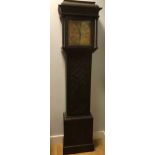 A 19th Century oak provincial 8 day longcase clock,