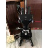 Watson Bactil binocular microscope,