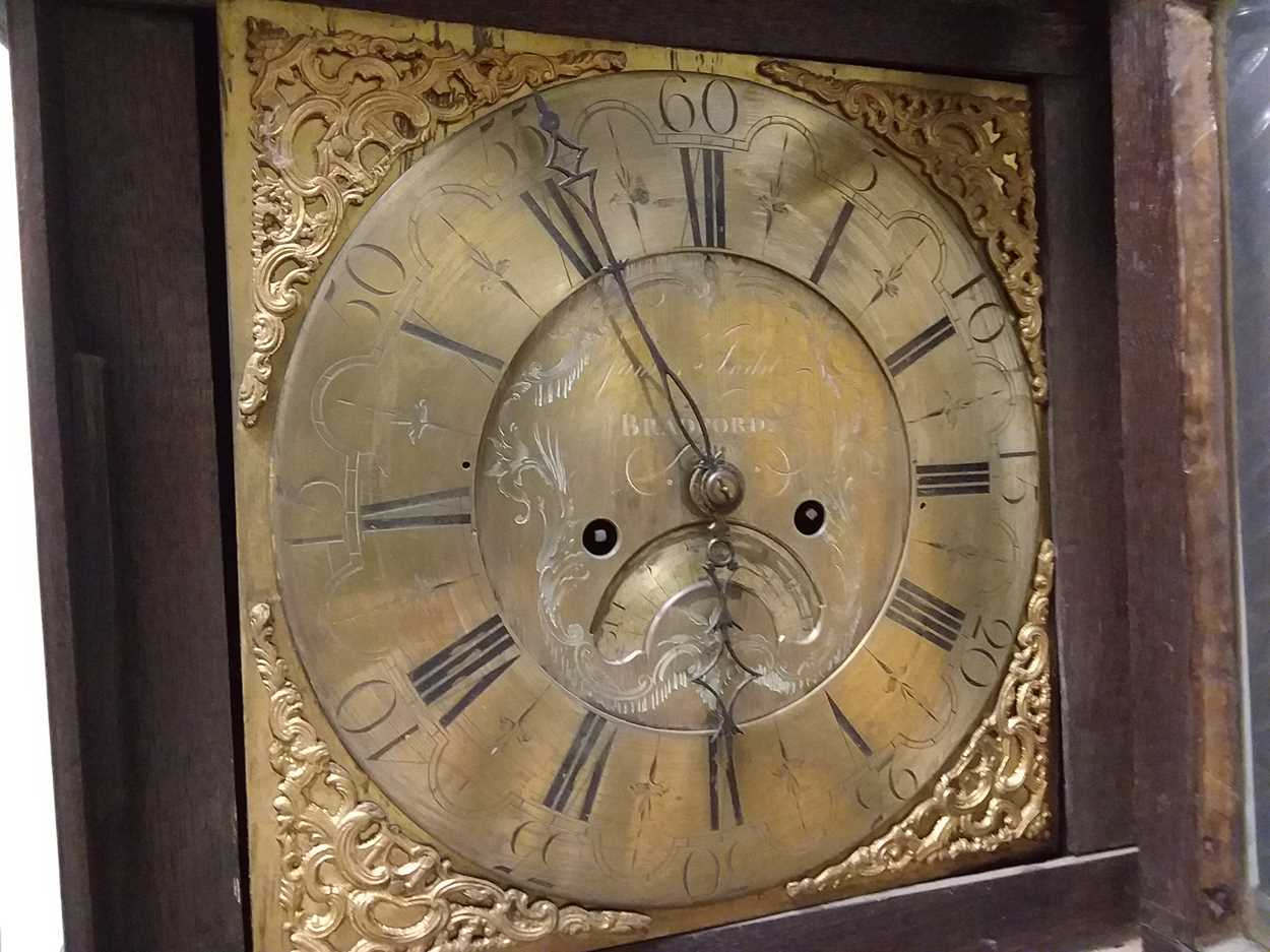 A 19th Century oak provincial 8 day longcase clock, - Image 3 of 3