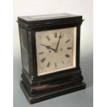 A Regency bracket clock,