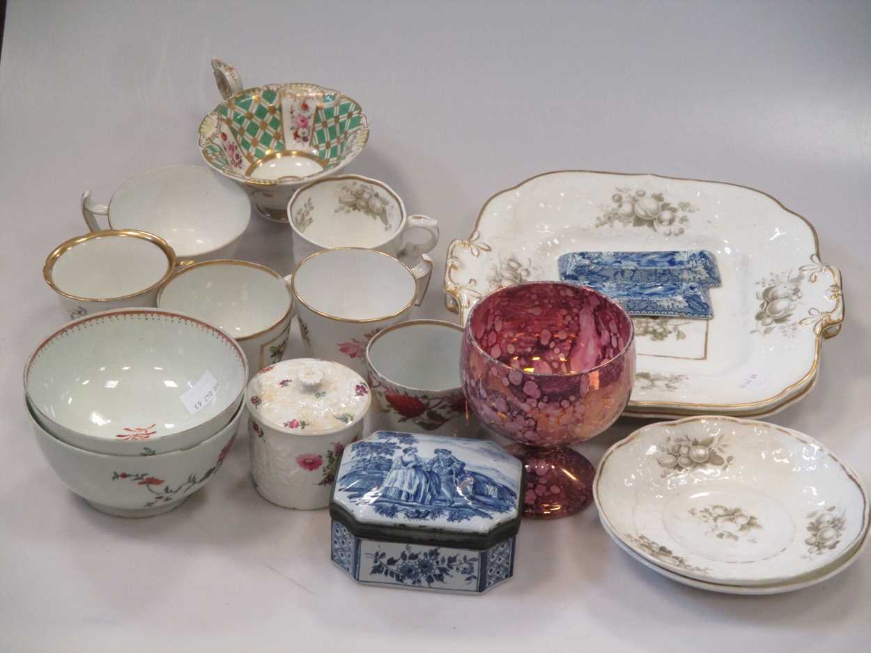 A pair of Derby serving dishes, ex Anthony Hoyte Collection, together with a collection of other - Image 2 of 4