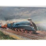 Terence Cuneo (British, 1907-1996) three limited edition prints, 'Flying Scotman' 751/850; 'Mallard'