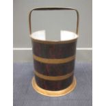 A toleware plate bucket