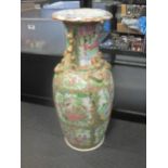 A large Chinese Canton vase 60cm high