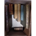 Various books to include 19th century cookery in varying condition; History of England, with