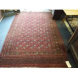 A Bokhara carpet,