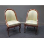 Pair of Directoire chairs