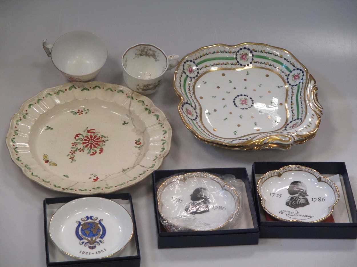 A pair of Derby serving dishes, ex Anthony Hoyte Collection, together with a collection of other - Image 4 of 4