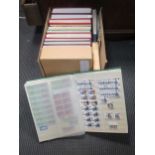 Postage stamps. Collection QEII mainly in stock books/albums, unused face value over £300, including