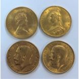 Four sovereigns,