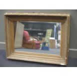 A gilt framed mirror 77 x 97cm