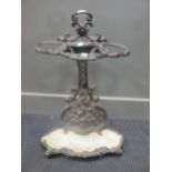 A Victorian cast iron stick stand