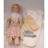 An early 20th century bisque Doll by Armand Marseille