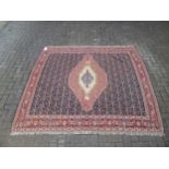 A square Kelim carpet