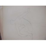 Nikolai Velizov (Russian, 20th century) A folio of sixteen studies of female nudes pencil on buff