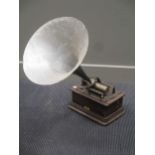 An Edison phonograph