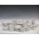 A composed Nymphenburg tea and coffee service (qty)