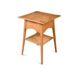 An Arts & Crafts oak occasional table,