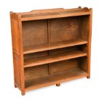 An Arts & Crafts Cotswold School oak bookcase,