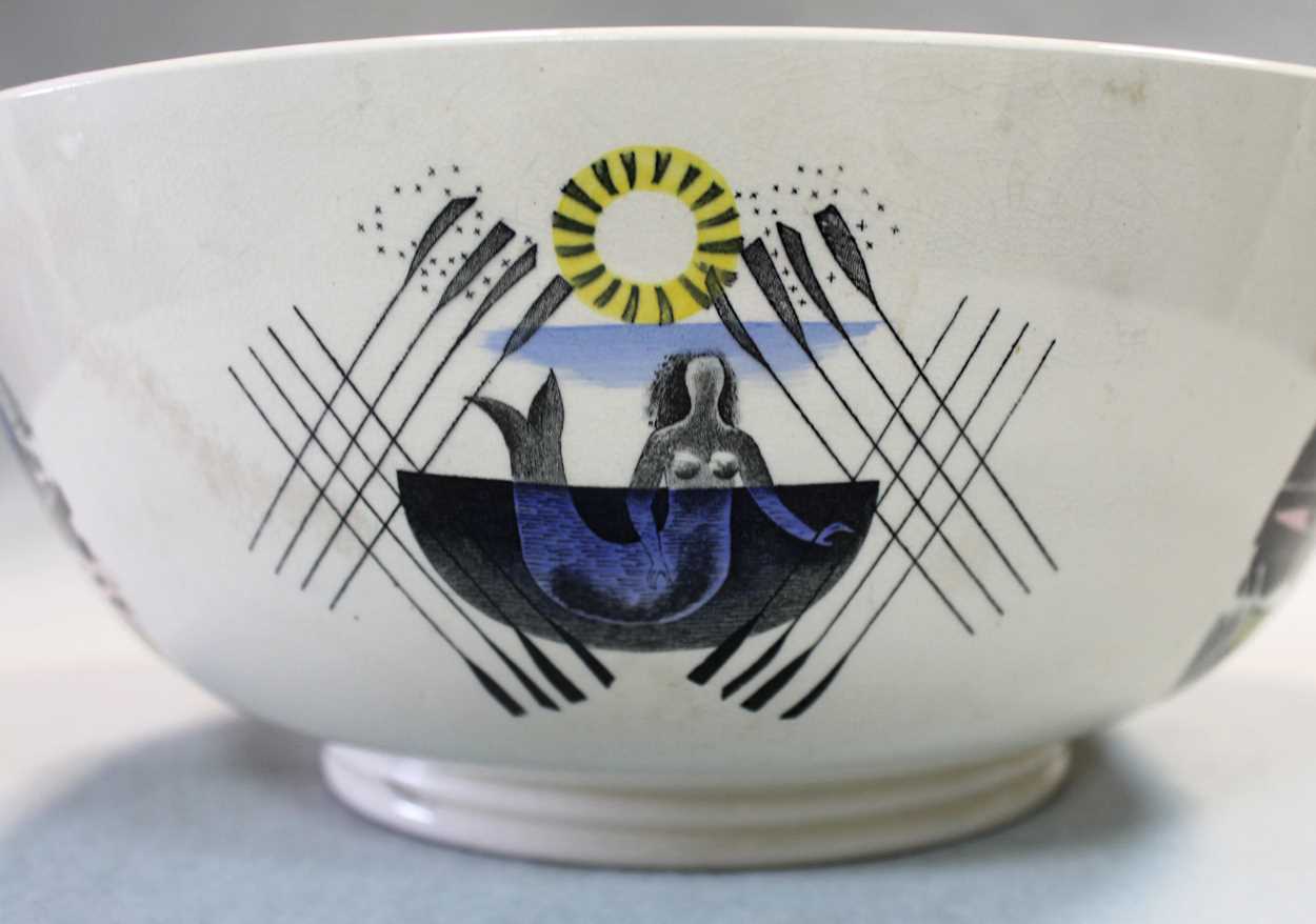 Eric Ravilious for Wedgwood, a Boat Race bowl, 1938, - Image 4 of 6