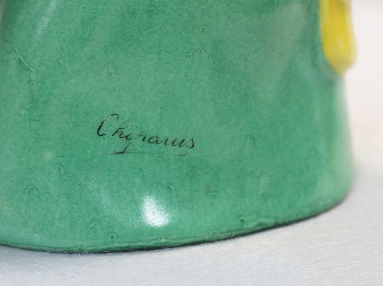 Demetre Chiparus (1886-1947) for Etling, a porcelain pastille burner, - Image 3 of 7