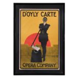 Dudley Hardy (1865-1922) D'Oyly Carte Opera Company poster,